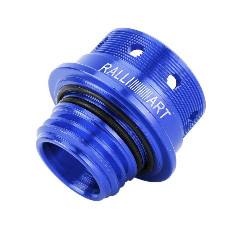 Coperchio del serbatoio del motore con tappo dell'olio in acciaio inossidabile modificato per auto per Mitsubishi, dimensioni: 5,0 x 4,6 cm