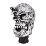 LX Tandy Creative Universal Car Snake a forma di fantasma Coperchio del cambio Pomello del cambio automatico manuale, Snake Ghost Shaped