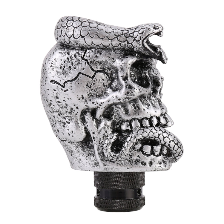 LX Tandy Creative Universal Car Snake a forma di fantasma Coperchio del cambio Pomello del cambio automatico manuale, Snake Ghost Shaped