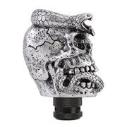 LX Tandy Creative Universal Car Snake a forma di fantasma Coperchio del cambio Pomello del cambio automatico manuale, Snake Ghost Shaped