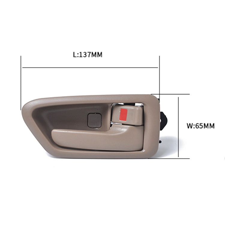 Maniglie interne automatiche destra sinistra 69205-AA010RH 69206-AA010LH per Toyota Camry, For Toyota Camry
