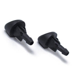 Ugello di spruzzo d'acqua a getto d'acqua per tergicristallo da 2 pezzi 7700413545 per Renault Clio 2005-2014, For Renault Clio 2005-2014