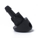Ugello di spruzzo d'acqua a getto d'acqua per tergicristallo da 2 pezzi 7700413545 per Renault Clio 2005-2014, For Renault Clio 2005-2014