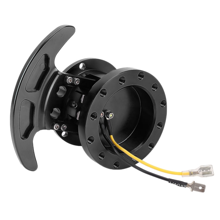 Kit mozzo a sgancio rapido per volante da corsa con inclinazione per auto, kit corpo adattatore rimovibile a scatto