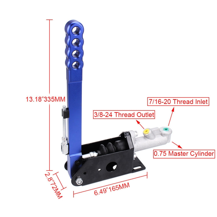 Freno a mano con deriva idraulica a triangolo di modifica dell'auto, Racing Hydraulic Drift Handbrake