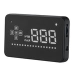 A2 HUD GPS HD da 3,5 pollici Head Up Display per auto, allarme di velocità e velocità eccessiva, bussola, passaggio libero tra chilometri e miglia, A2