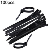 Fascette in nylon da 100 pezzi/confezione da 8 mm x 200 mm, 8mm*200mm Black, 8mm*200mm White