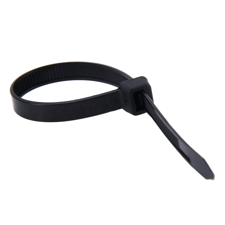 Fascette in nylon da 100 pezzi/confezione da 8 mm x 200 mm, 8mm*200mm Black, 8mm*200mm White