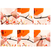 Fascette in nylon da 100 pezzi/confezione da 8 mm x 200 mm, 8mm*200mm Black, 8mm*200mm White