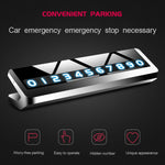 Adesivo per auto con carta di parcheggio temporaneo creativo, Parking Card Car Sticker (Grey), Parking Card Car Sticker (Silver)