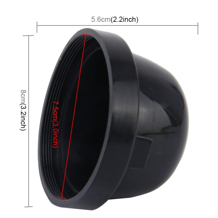 2 pezzi di fari universali per auto a LED, lampada allo xeno HID, tappi di tenuta in silicone per copertura antipolvere per retrofit auto, Inner Diameter: 8cm, Inner Diameter: 5cm, Inner Diameter: 7cm, Inner Diameter: 7.5cm
