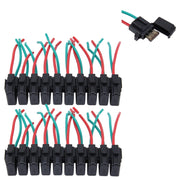 Supporto per scatola fusibili con lama per auto rimovibile da 20 pezzi, 20 PCS Blade Fuse Box Holder
