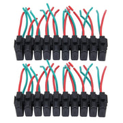 Supporto per scatola fusibili con lama per auto rimovibile da 20 pezzi, 20 PCS Blade Fuse Box Holder