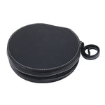 Custodia porta 20 CD/DVD in pelle effetto leopardato