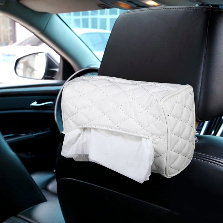 Borsa per tovaglioli di carta per scatola di fazzoletti per sedile posteriore con visiera parasole in pelle per auto (non includere tovagliolo), Not Include Napkin Black, Not Include Napkin Pink, Not Include Napkin Magental, Not Include Napkin White