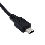 Adattatore universale per caricabatterie mini USB per telecamera DVR per auto Navigazione GPS Ingresso 10 V - Uscita 48 V 5 V 2 A, Lunghezza cavo: 1 m, Mini USB Cable Length: 1m