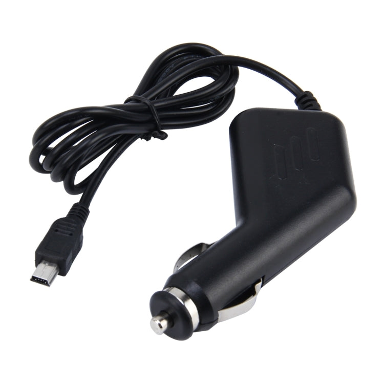 Adattatore universale per caricabatterie mini USB per telecamera DVR per auto Navigazione GPS Ingresso 10 V - Uscita 48 V 5 V 1,5 A, Lunghezza cavo: 1,2 m, Mini USB  Cable Length: 1.2m