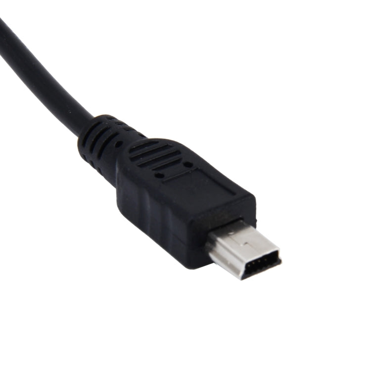 Adattatore universale per caricabatterie mini USB per telecamera DVR per auto Navigazione GPS Ingresso 10 V - Uscita 48 V 5 V 1,5 A, Lunghezza cavo: 1,2 m, Mini USB  Cable Length: 1.2m