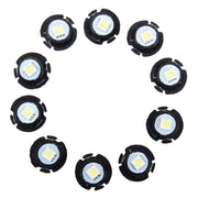 10 pezzi 0,3 W T6.5 pannello strumenti a cuneo LED luce cruscotto indicatore cluster lampadina, 0.3W T6.5