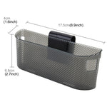 3R Car Auto Silicone Organizer per il trasporto Storage Vent Hanger Box Borsa adesiva per chiave della moneta del telefono e altri piccoli oggetti (dimensioni grandi), Big Size