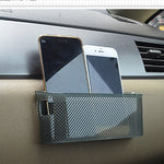 3R Car Auto Silicone Organizer per il trasporto Storage Vent Hanger Box Borsa adesiva per chiave della moneta del telefono e altri piccoli oggetti (dimensioni grandi), Big Size