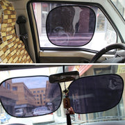 2 pezzi di parasole per auto per finestrini laterali, parasole, blocco statico, protezione visiera, dimensioni: 45 cm x 37 cm., 45cm×37cm