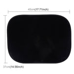 2 pezzi di parasole per auto per finestrino laterale, dimensioni: 45 cm x 37 cm, 45cm x 37cm
