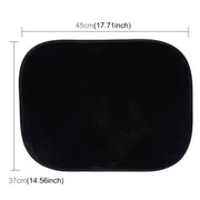 2 pezzi di parasole per auto per finestrino laterale, dimensioni: 45 cm x 37 cm, 45cm x 37cm