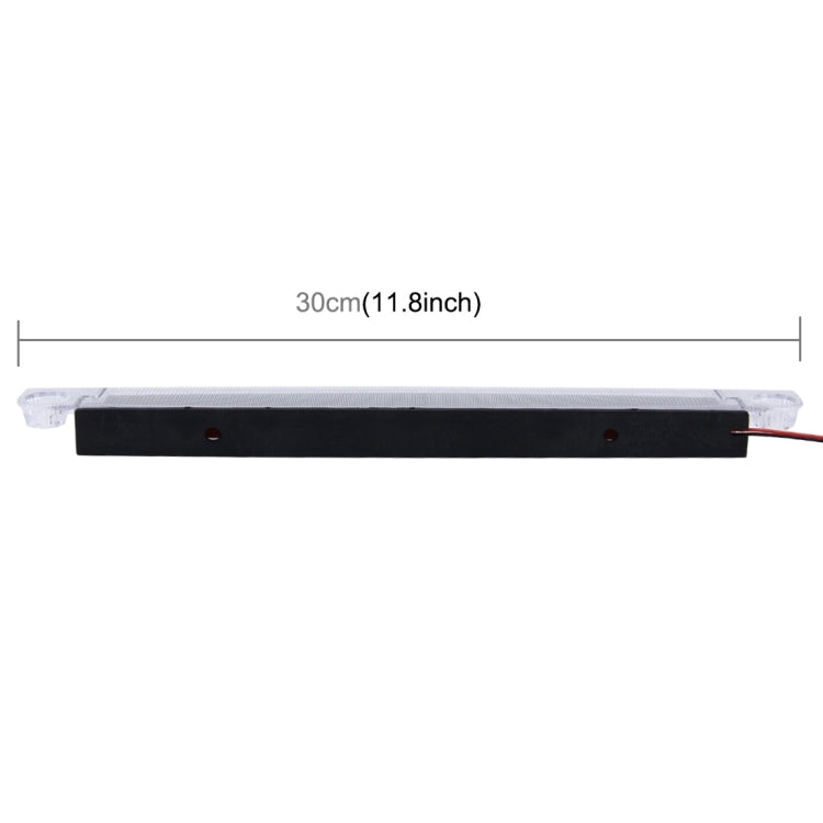 Terza luce freno per auto con 18 lampade a LED, lunghezza cavo DC 12V: 80 cm, Cable Length: 80cm