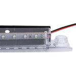 Terza luce freno per auto con 18 lampade a LED, lunghezza cavo DC 12V: 80 cm, Cable Length: 80cm