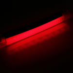 Terza luce freno per auto con 18 lampade a LED, lunghezza cavo DC 12V: 80 cm, With 18 LED Lamps ( Red)