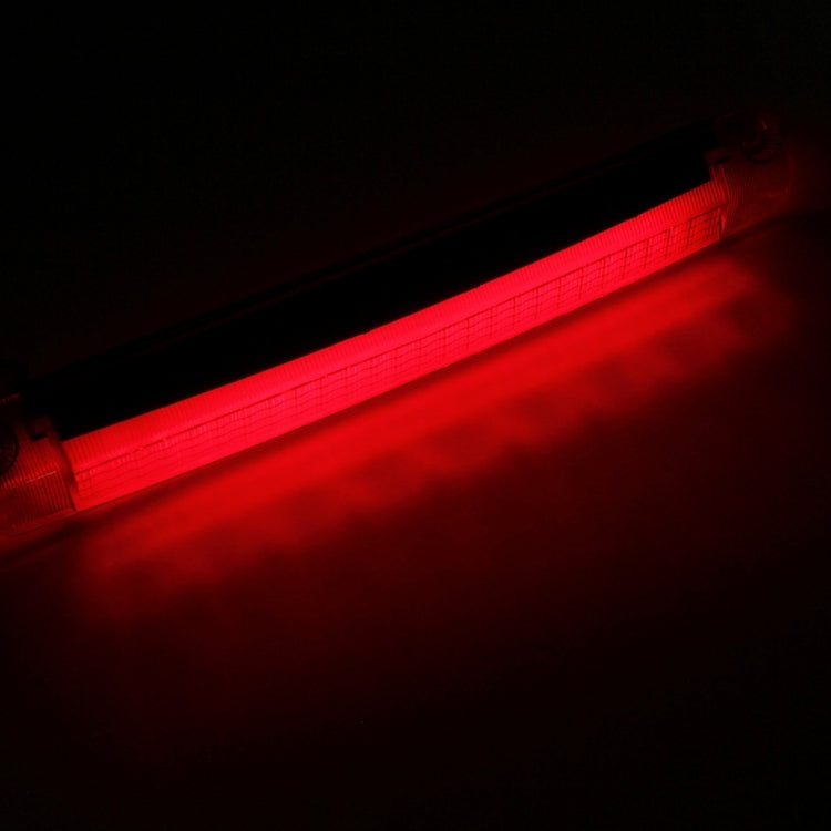 Terza luce freno per auto con 18 lampade a LED, lunghezza cavo DC 12V: 80 cm, With 18 LED Lamps ( Red)