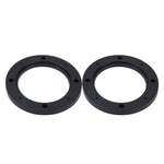 Tappetino di supporto per copertura cava di protezione della base dell'altoparlante in ABS per auto da 2 pezzi da 4 pollici, diametro interno: 10 cm, 10cm