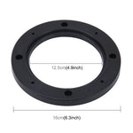 Tappetino di supporto per copertura cava di protezione della base dell'altoparlante in ABS per auto da 2 pezzi da 5 pollici, diametro interno: 12,5 cm, 12.5cm