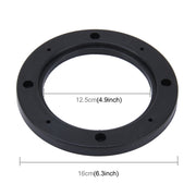 Tappetino di supporto per copertura cava di protezione della base dell'altoparlante in ABS per auto da 2 pezzi da 5 pollici, diametro interno: 12,5 cm, 12.5cm