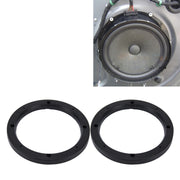 Tappetino di supporto per copertura cava di protezione della base dell'altoparlante in ABS per auto da 2 pezzi da 6,5 pollici, diametro interno: 14,5 cm, 14.5cm
