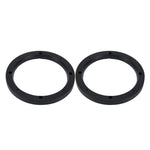Tappetino di supporto per copertura cava di protezione della base dell'altoparlante in ABS per auto da 2 pezzi da 6,5 pollici, diametro interno: 14,5 cm, 14.5cm