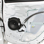 Tappetino di supporto per copertura cava di protezione della base dell'altoparlante in ABS per auto da 2 pezzi da 6,5 pollici, diametro interno: 14,5 cm, 14.5cm
