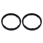 Tappetino di supporto per copertura solida di protezione della base per altoparlante in ABS per auto da 2 pezzi da 6,5 pollici, diametro interno: 14,5 cm, Universal 6.5 inch