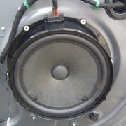 Tappetino di supporto per copertura solida di protezione della base per altoparlante in ABS per auto da 2 pezzi da 6,5 pollici, diametro interno: 14,5 cm, Universal 6.5 inch