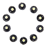 10 pezzi 0,5 W T4.2 pannello strumenti a cuneo LED luce cruscotto indicatore cluster lampadina, 0.5W T4.2