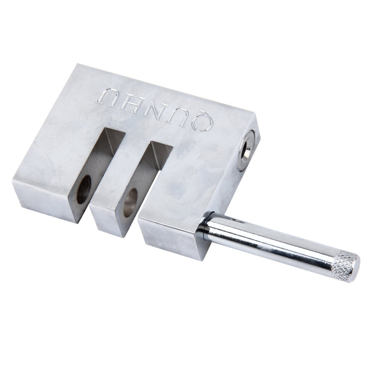 Blocco frizione antifurto per auto in acciaio inossidabile Blocco frizione di sicurezza freno per auto Blocco pedale acceleratore con chiavi Adatto per altezza frizione inferiore a 19,5 cm, Clutch Height Under 19.5cm