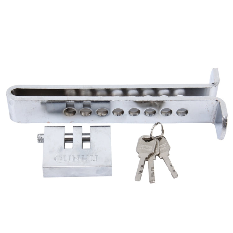 Blocco frizione antifurto per auto in acciaio inossidabile Blocco frizione di sicurezza freno per auto Blocco pedale acceleratore con chiavi Adatto per altezza frizione inferiore a 19,5 cm, Clutch Height Under 19.5cm