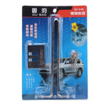 Blocco frizione antifurto per auto in acciaio inossidabile Blocco frizione di sicurezza freno per auto Blocco pedale acceleratore con chiavi Adatto per altezza frizione inferiore a 19,5 cm, Clutch Height Under 19.5cm