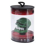Pomello del cambio manuale o automatico in ABS a forma di testa di teschio universale con tre coperture in gomma adatte a tutte le auto, Skull Head Shape 1, Skull Head Shape 2, Skull Head Shape 3