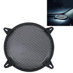 Kit maschera di copertura protettiva per altoparlante subwoofer con foro rotondo nero per auto da 8 pollici con supporto fisso, 8 Inch