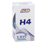H4 9W 900 LM 6000K Lampada per fari per moto con luce statica + stroboscopica con 3 lampade a luce bianca COB e lampade a LED a luce rossa+luce rosa+luce blu, DC 12V, 9W 900LM