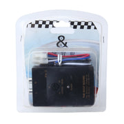 Adattatore amplificatore convertitore da alta a bassa impedenza regolabile per altoparlante per auto con linea RCA a 2 canali regolabile, Car Speaker High to Low Impedance Converter