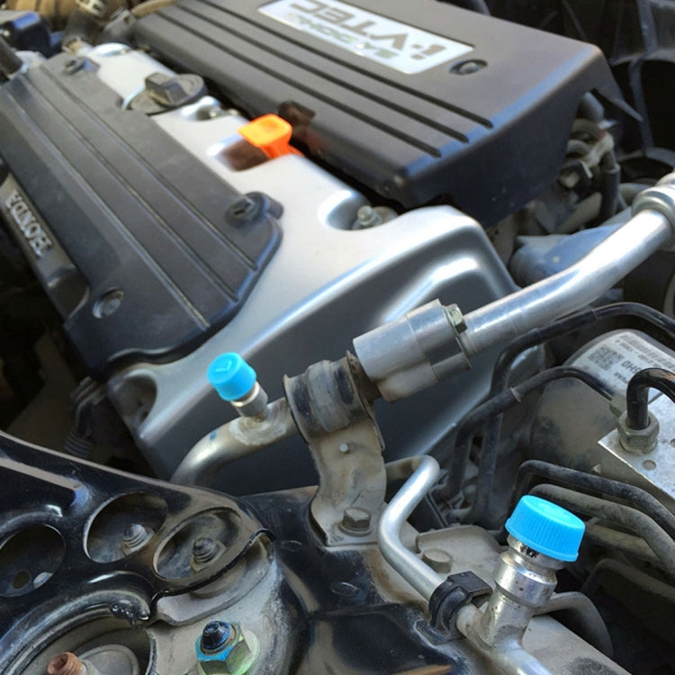 Copri tappo valvola di protezione ad alta pressione per aria condizionata universale antipolvere per auto da 100 pezzi, High Pressure