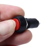 Pulsante OFF-ON con cappuccio rotondo a 2 pin universale per auto fai-da-te, Long